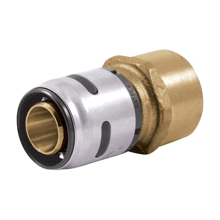 Sharkbite SharkBite EvoPEX 3/4 in. FPT X 3/4 in. D Push Brass/Plastic Female Connector K088A